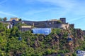 Ehrenbreitstein Fortress near Koblenz Royalty Free Stock Photo