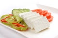 Feta cheese dish Royalty Free Stock Photo