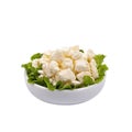 Feta Crumbled Cheese Royalty Free Stock Photo