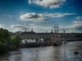 Tall Ships at River Festival in Bordeaux France Royalty Free Stock Photo