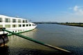 Fetesti, Romania - july 2 2023 : picturesque Danube riverside