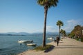 Fethie embankment on Aegean sea, Turkey - may 2023 Royalty Free Stock Photo