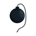 Fetter slave ball isolated icon