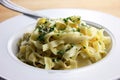 Fettuccine Alfredo Royalty Free Stock Photo