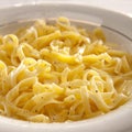 Fettucine Alfredo pasta Royalty Free Stock Photo