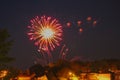 Feu d`artifice de la fÃÂªte nationale