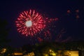 Feu d`artifice de la fÃÂªte nationale