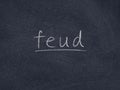 Feud Royalty Free Stock Photo