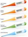 Fever Medical Thermometer German
