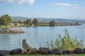 Sea of Galilee by Ginosar Kibbutz, Israel Royalty Free Stock Photo