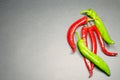 Few fruits hot pepper Royalty Free Stock Photo