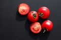 Few Ripe Tomatoes Royalty Free Stock Photo