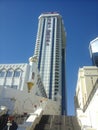 Boardwalk view of Trump Taj Mahal hotel, Atlantic city