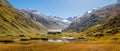 Fex Glacier at the end of Fex Valley Engadin, Switzerland Royalty Free Stock Photo