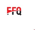 FFQ Letter Initial Logo Design Vector Illustration Royalty Free Stock Photo