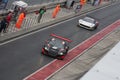 FIA GT cars at pit-stop