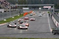 FIA GT race start Royalty Free Stock Photo