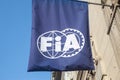 FIA logo on their office for belgrade.