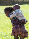 The children in the local village. Many stay without education because of lack of money.