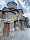 Fiagdon, Russia, North Ossetia. Ossetian Christian orthodox temple in Fiagdon monastery, Cathedral of the Iberian Mozdok icon of