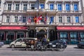 Fiaker - horse drawn carriage in Austria Royalty Free Stock Photo