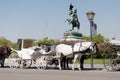 Fiaker, horsedrawn of Vienna Royalty Free Stock Photo