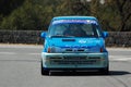 Fiat 500 during the hillclimb Catania-Etna 2009