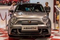 Fiat Abarth 695 biposto Automobile fair in Barcelona, Catalonia, Spain Royalty Free Stock Photo