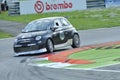 Fiat 595 Abarth car on Monza Track - Ferrari Challenge April 2015