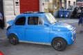 Fiat 500 blue