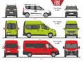 Set of Fiat Vans and Minivans 2015-present