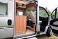 Fiat ducato campereve brand of RV holiday motorhome camper van open side slide door