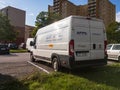 Fiat Ducato Maxi of PPL delivery logistics company