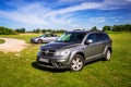 Fiat Freemont SUV parked on the grass