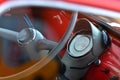 Fiat 500 interior Royalty Free Stock Photo