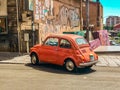 Fiat 500 L rouge corail