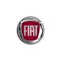 Fiat logo editorial illustrative on white background Royalty Free Stock Photo