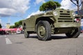 Fiat military retro jeep in the 'Automotive Fair Albania'.