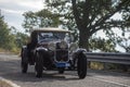 Fiat 514mm engaged in a regularity competition during the Gran Premio Nuvolari