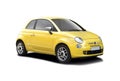 Fiat 500 isolated Royalty Free Stock Photo