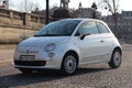 Fiat 500 Paris Royalty Free Stock Photo