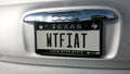 Fiat plate