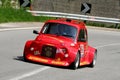 Fiat 500 prototype race car during the uphill speed race