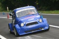 Fiat 500 prototype race car during the uphill speed race
