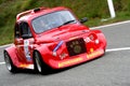 Fiat 500 prototype race car during the uphill speed race