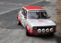 Fiat 127 rally car Royalty Free Stock Photo