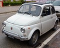 Fiat 500 is a rear-engined, four-seat, small city car