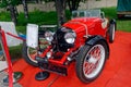 Fiat Roadster vintage car - Stock image