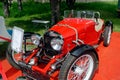 Fiat Roadster vintage car - Stock image