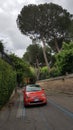 Fiat 500, Rome, Italy Royalty Free Stock Photo